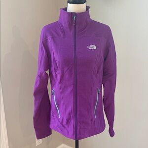 Vintage Adidas purple Summit Series workout layering wind resistant
